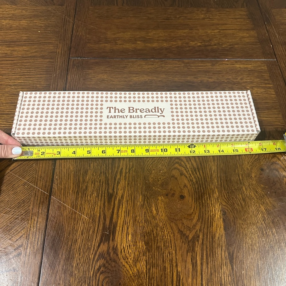 Earthly Bliss Breadly™ Bread Bow Knife – Reversible Serrated Blade (new in box) - Picture 5 of 6